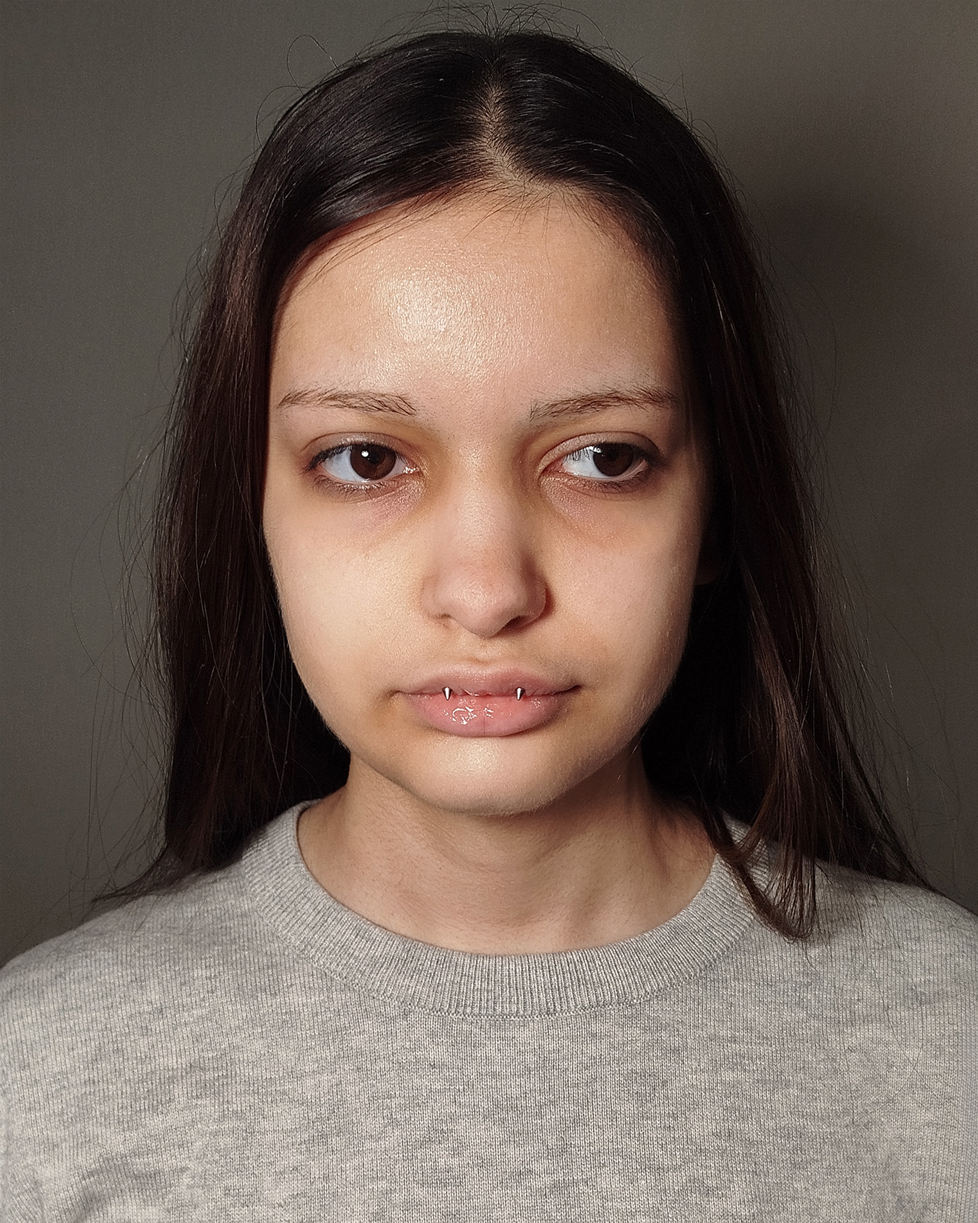 Пирсинг "Укус котёнка"